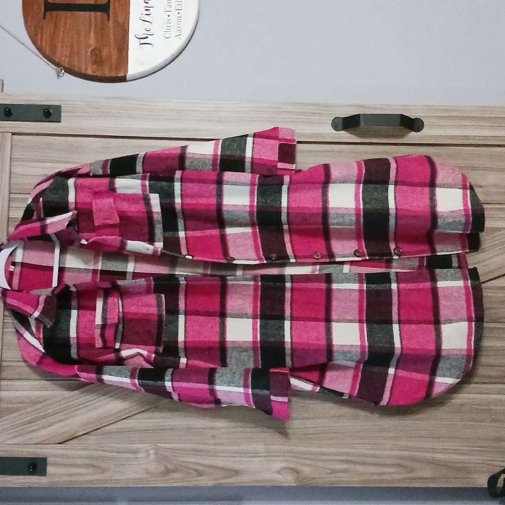 Long Flannel Jacket
